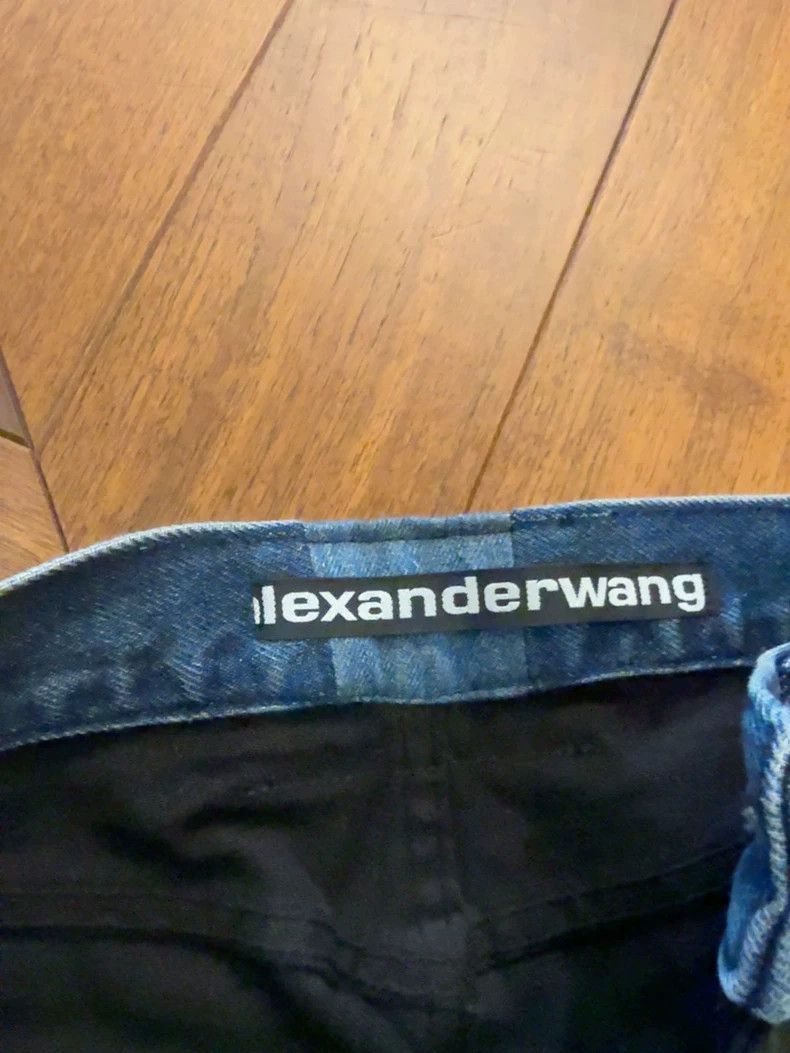 Alexander Wang Alexander Wang Blue Denim Jeans Size 24" / US 00 / IT 34 - 2 Thumbnail