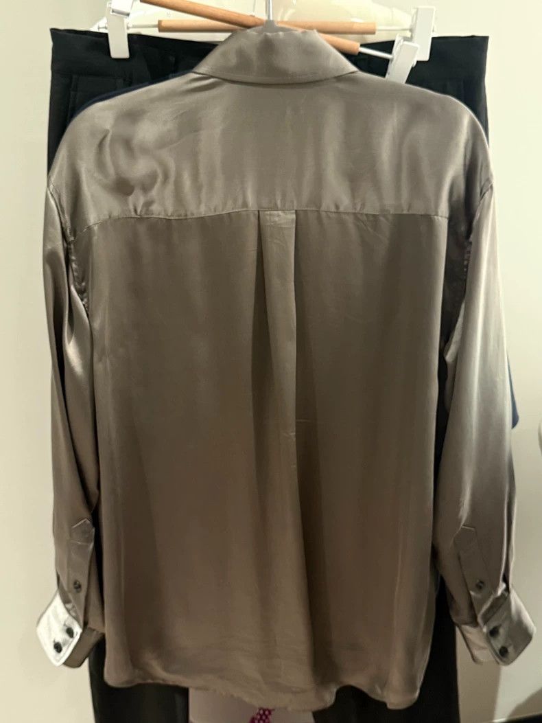 Alexander Wang Alexander Wang Single Breasted Button Up Shirt Size XXS / US 00 / IT 34 - 5 Thumbnail