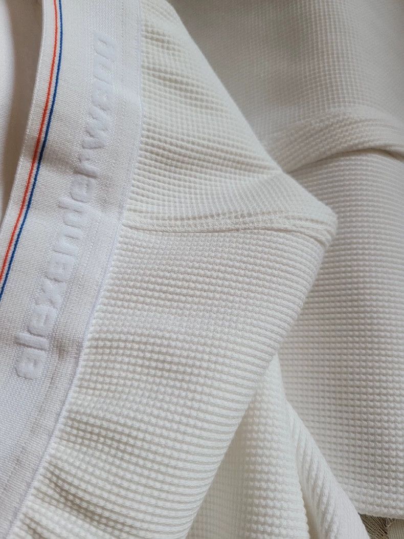 Alexander Wang Alexander Wang White High-Waist Pants Size 22" - 3 Thumbnail