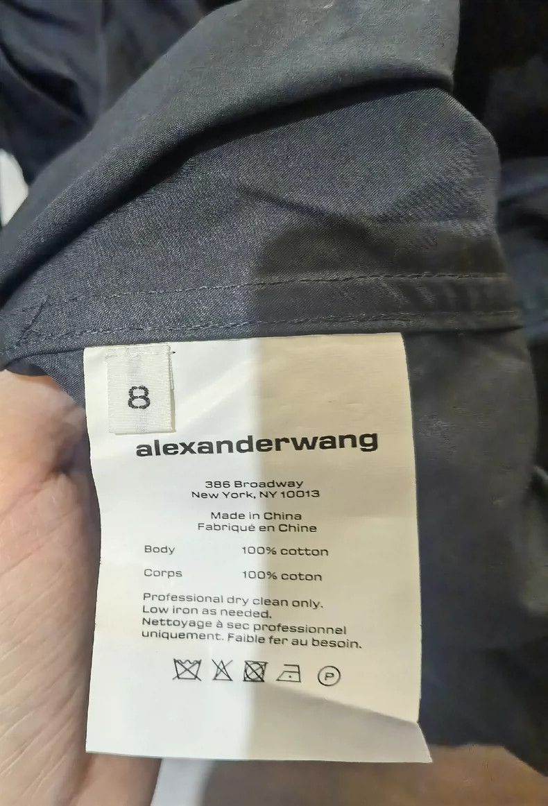 Alexander Wang Alexander Wang Black Button Up Shirt Size L / US 10 / IT 46 - 4 Thumbnail