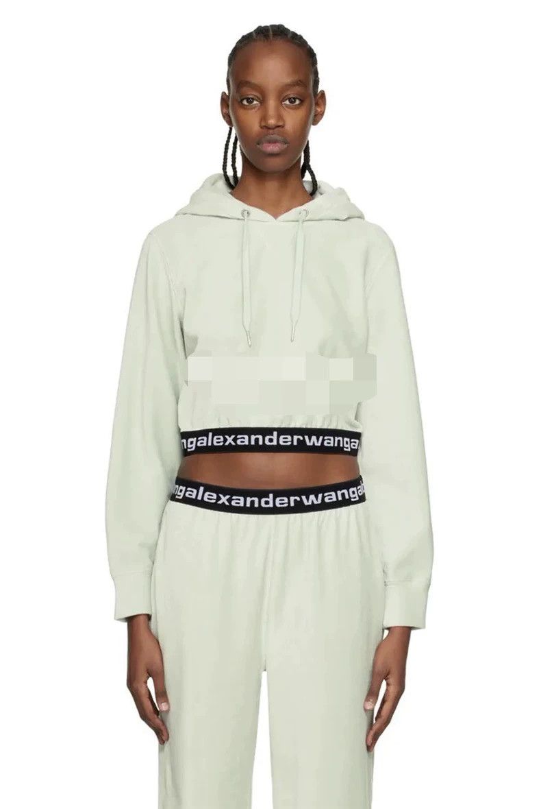 Alexander Wang Alexander Wang SS23 Logo Light Green Tracksuit Size 24" / US 00 / IT 34 - 4 Thumbnail