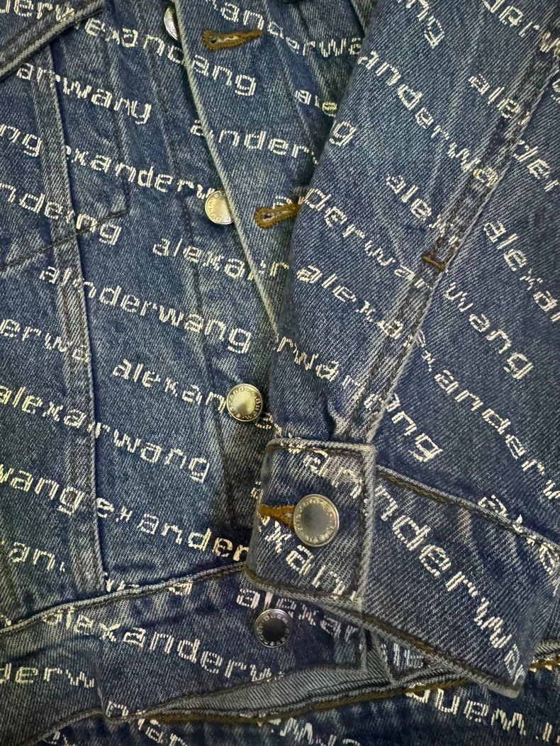 Alexander Wang Alexander Wang Denim Jacket New Size L / US 10 / IT 46 - 4 Thumbnail