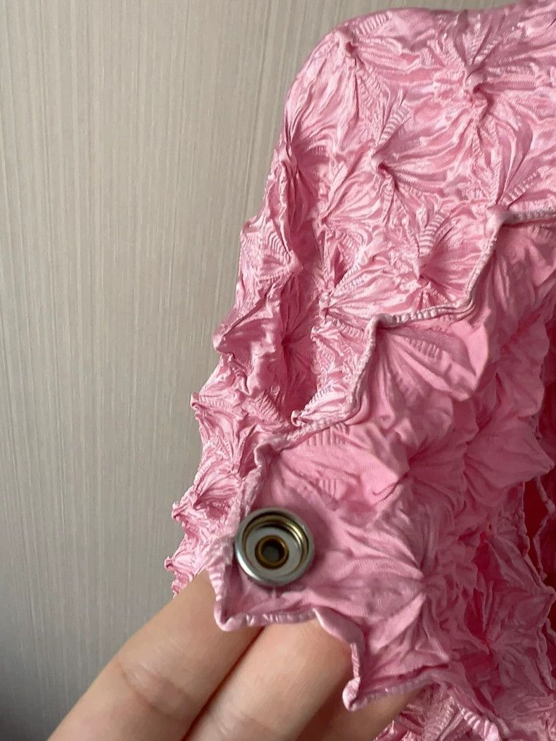 Alexander Wang Alexander Wang Pink Ruffled Crop Top Size XS / US 0-2 / IT 36-38 - 7 Thumbnail