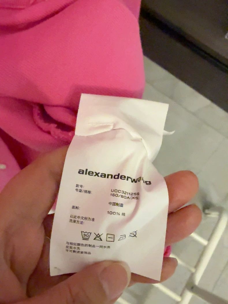 Alexander Wang Alexander Wang Pink Oversize Shirt Jacket Size XS / US 0-2 / IT 36-38 - 5 Thumbnail