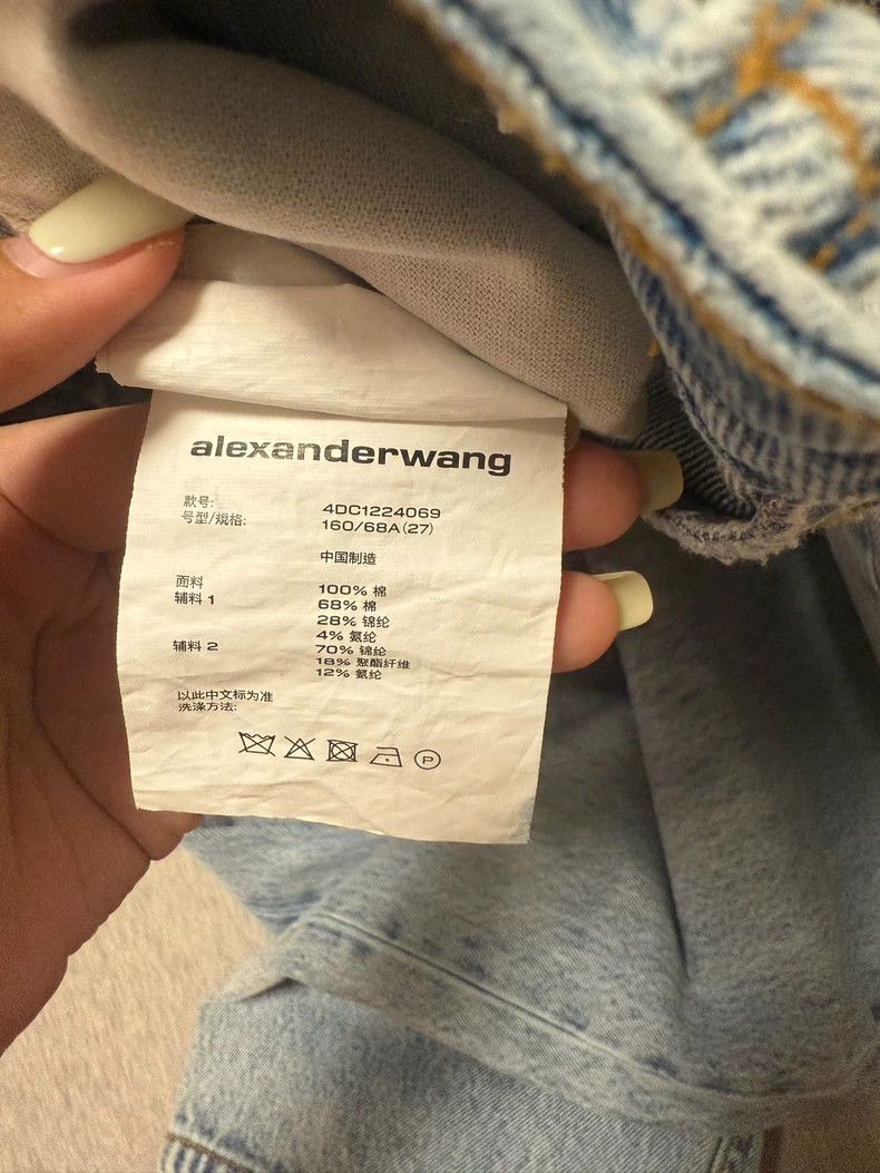 Alexander Wang Alexanderwang Women's Denim Jeans Size 27" / US 4 / IT 40 - 3 Thumbnail