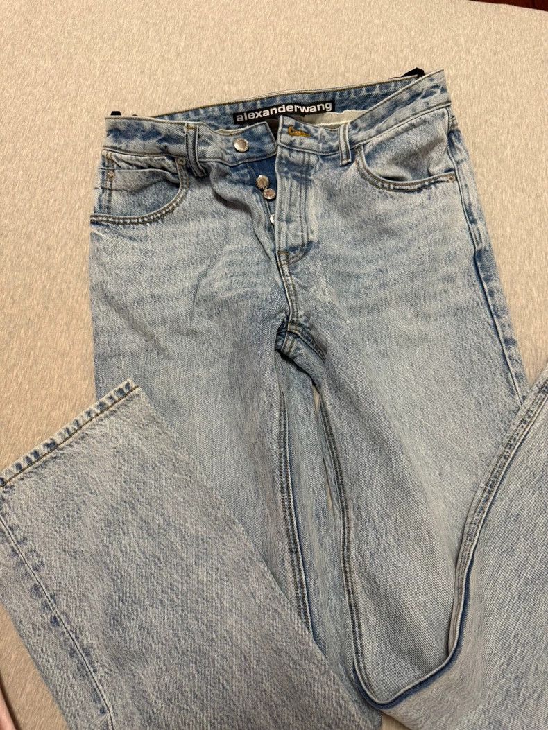 Alexander Wang Alexanderwang Women's Denim Jeans Size 27" / US 4 / IT 40 - 2 Thumbnail