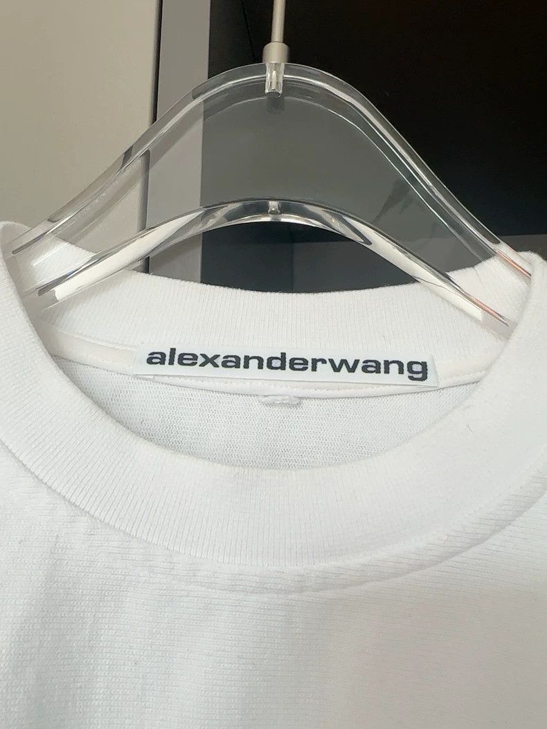 Alexander Wang Alexander Wang White Loose Sweatshirt Size S / US 4 / IT 40 - 3 Thumbnail