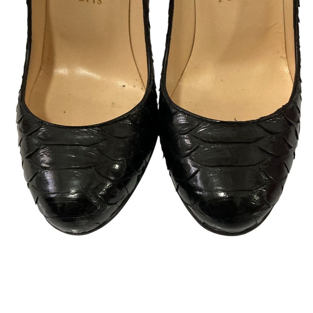 Christian Louboutin Christian Louboutin Christian Louboutin Python Leather Pumps Natural Material Shoes I37 Size ONE SIZE - 5 Thumbnail