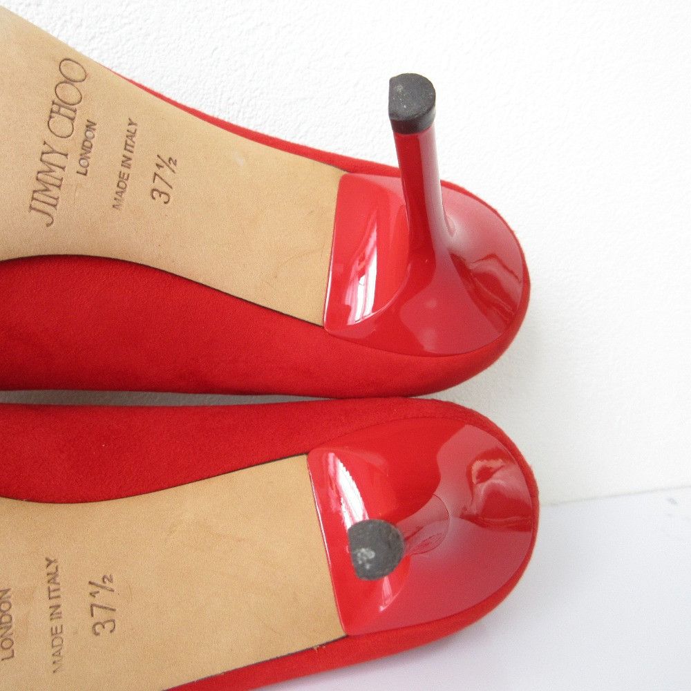 Jimmy Choo Jimmy Choo Jimmy Choo Suede Pumps Suede Shoes DUTY FREE for USA Size ONE SIZE - 8 Thumbnail
