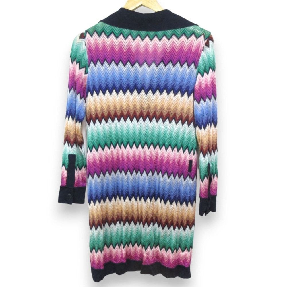 Other Other Missoni Chevron Stripe Knit Dress Cotton Dresses Size ONE SIZE - 3 Thumbnail