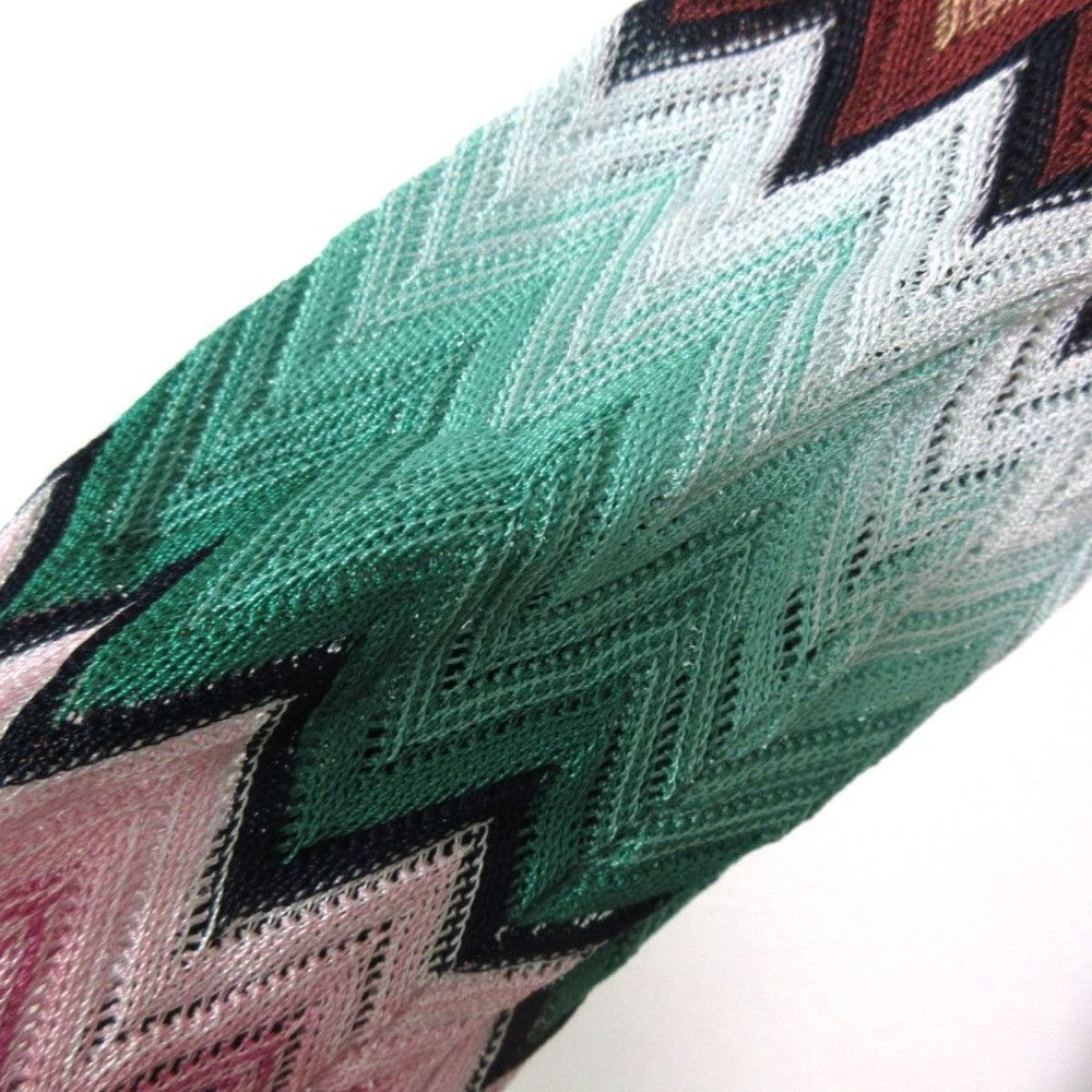Other Other Missoni Chevron Stripe Knit Dress Cotton Dresses Size ONE SIZE - 8 Thumbnail
