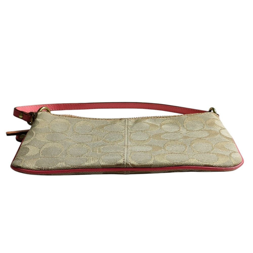 Coach Coach Coach Signature Canvas Pochette Others Handbag DUTY FREE for USA Size ONE SIZE - 5 Thumbnail