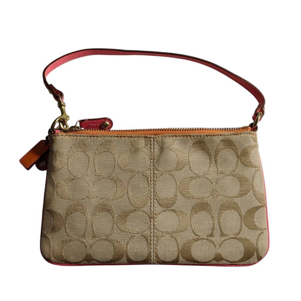 Coach Coach Signature Canvas Pochette Others Handbag DUTY FREE for USA