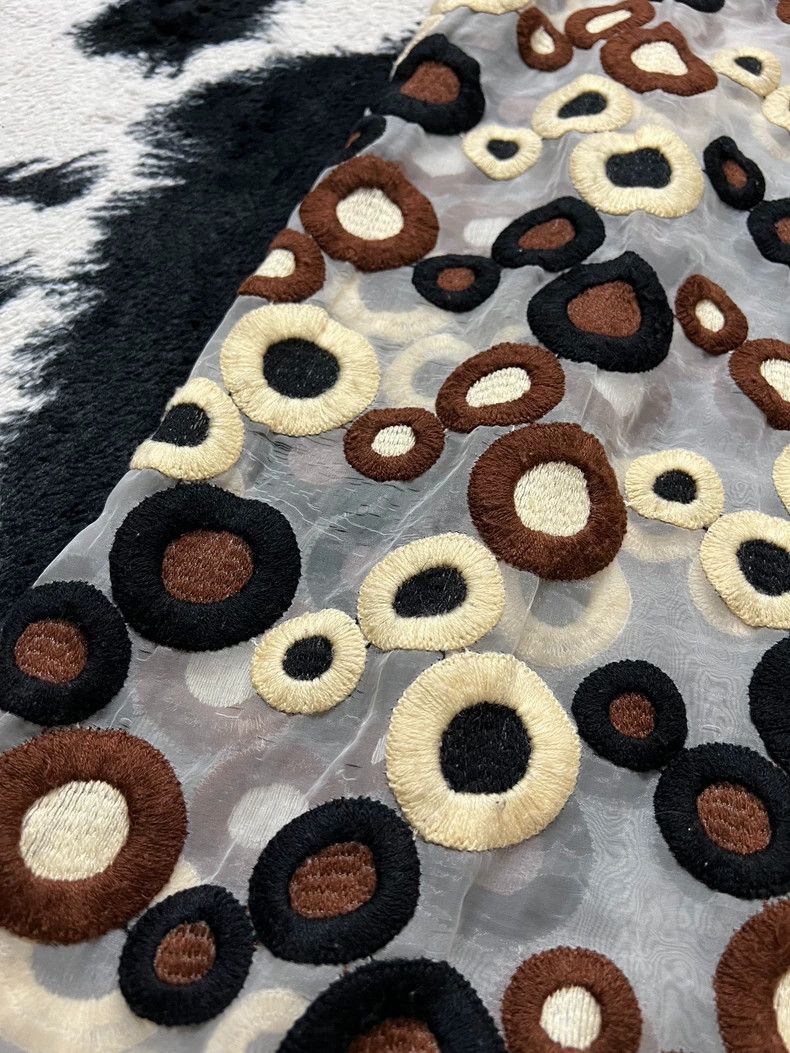 Comme des Garcons Comme des Garcons Embroidered Donut Dress - dmc Size US M / EU 48-50 / 2 - 3 Thumbnail