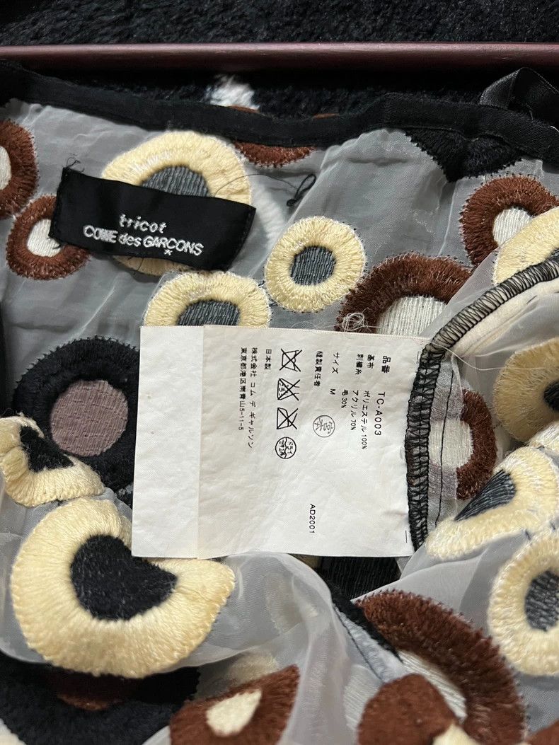 Comme des Garcons Comme des Garcons Embroidered Donut Dress - dmc Size US M / EU 48-50 / 2 - 6 Thumbnail