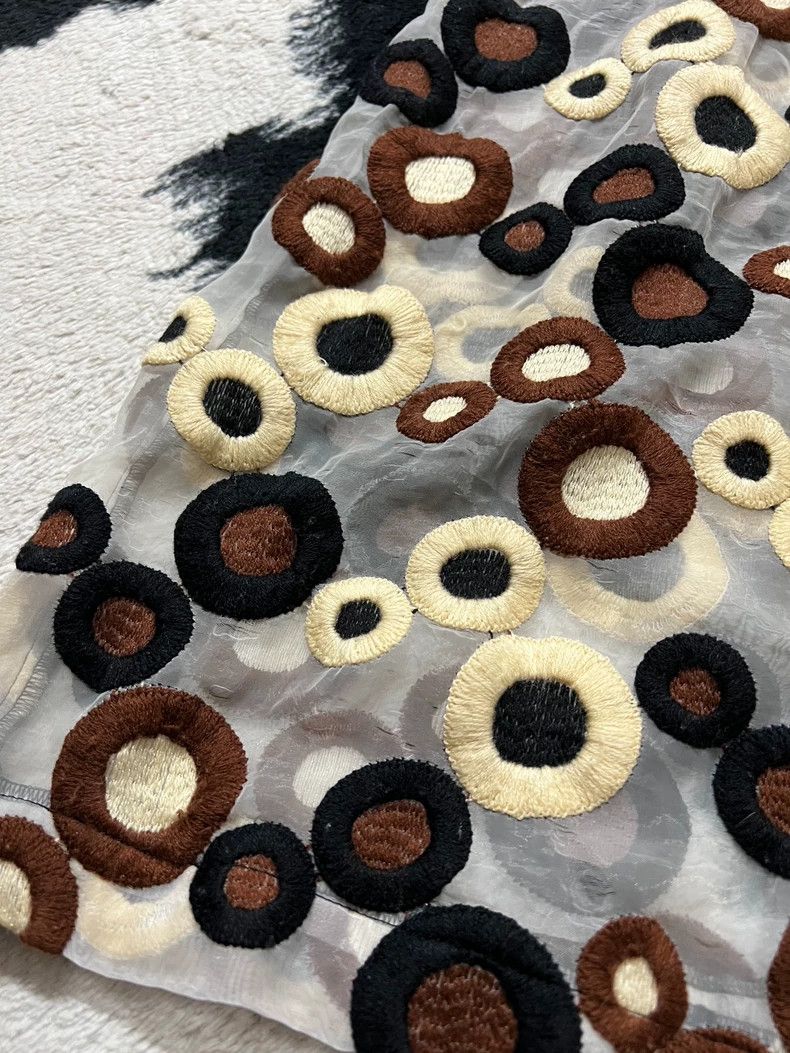 Comme des Garcons Comme des Garcons Embroidered Donut Dress - dmc Size US M / EU 48-50 / 2 - 5 Thumbnail