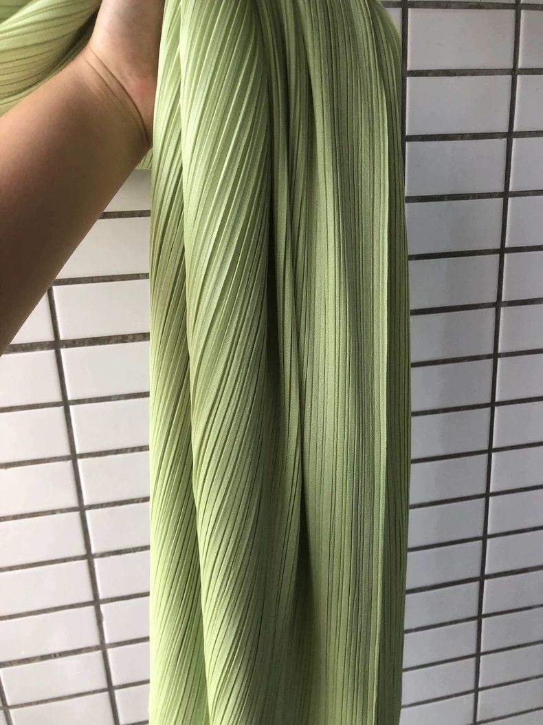 Issey Miyake Issey Miyake Pleated Green Skirt - dmc Size US 30 / EU 46 - 5 Thumbnail