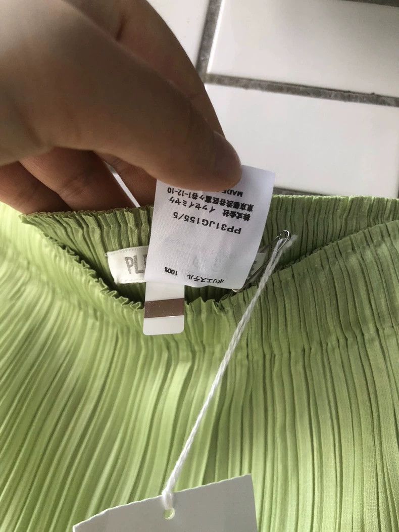 Issey Miyake Issey Miyake Pleated Green Skirt - dmc Size US 30 / EU 46 - 4 Thumbnail