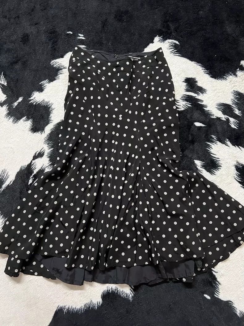 Junya Watanabe Comme des Garcons Polka Dot Midi Skirt - dmc Size US 30 / EU 46 - 2 Thumbnail