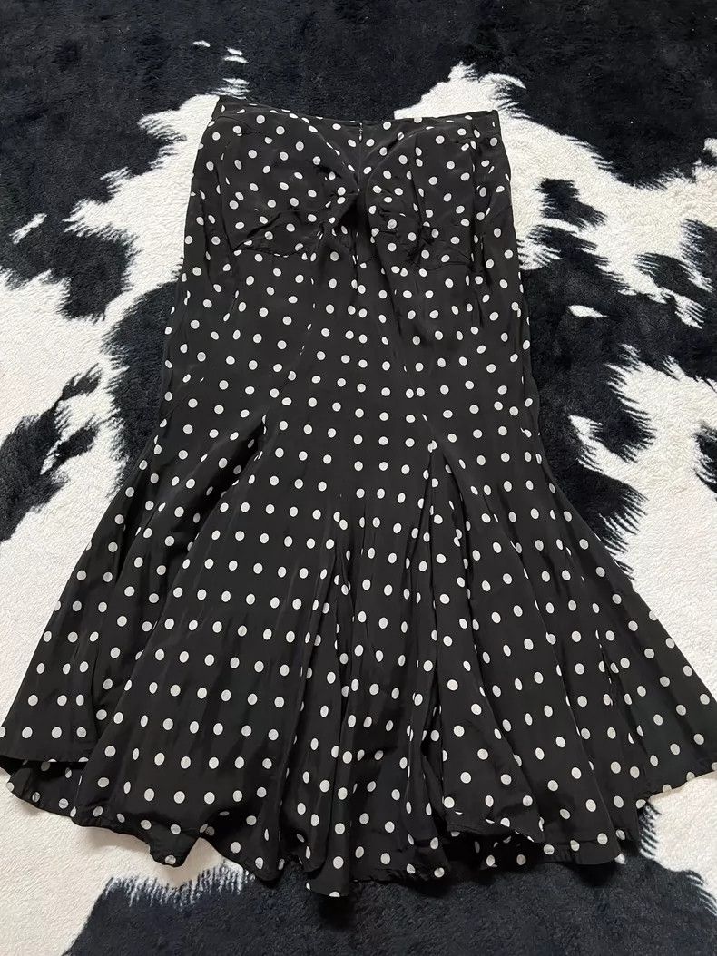 Junya Watanabe Comme des Garcons Polka Dot Midi Skirt - dmc Size US 30 / EU 46 - 5 Thumbnail