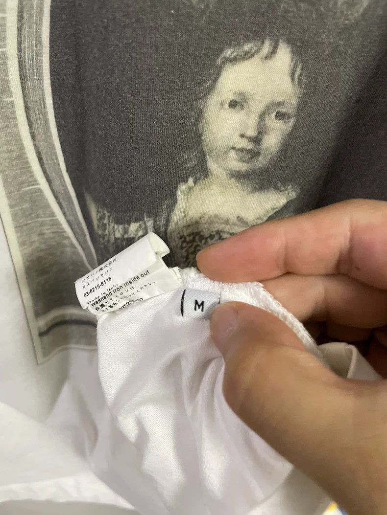 Loewe LOEWE Classic Portrait White T-Shirt - dmc Size US M / EU 48-50 / 2 - 9 Thumbnail