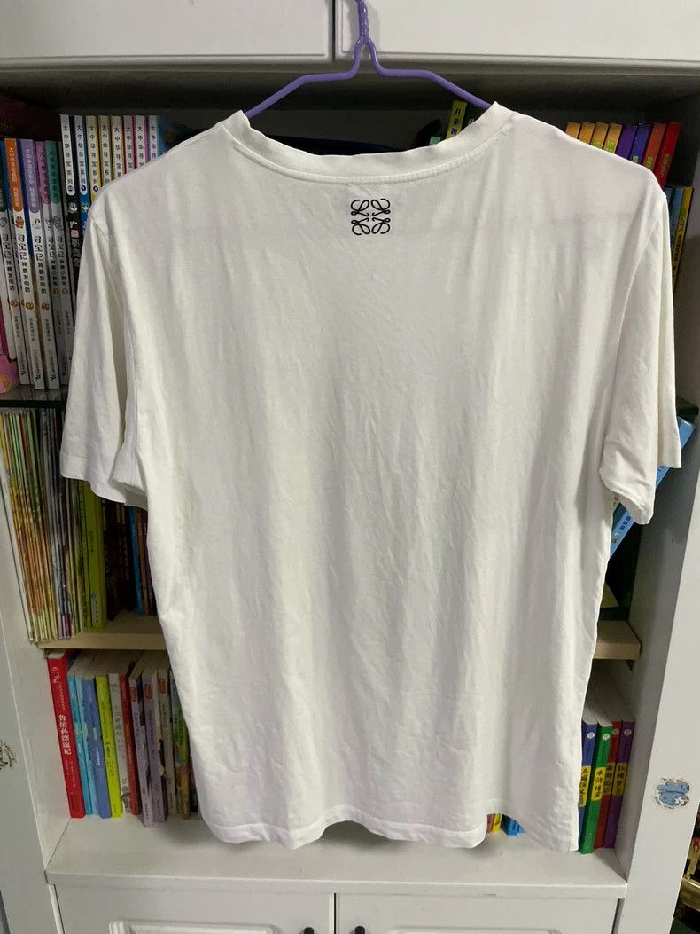 Loewe LOEWE Classic Portrait White T-Shirt - dmc Size US M / EU 48-50 / 2 - 5 Thumbnail