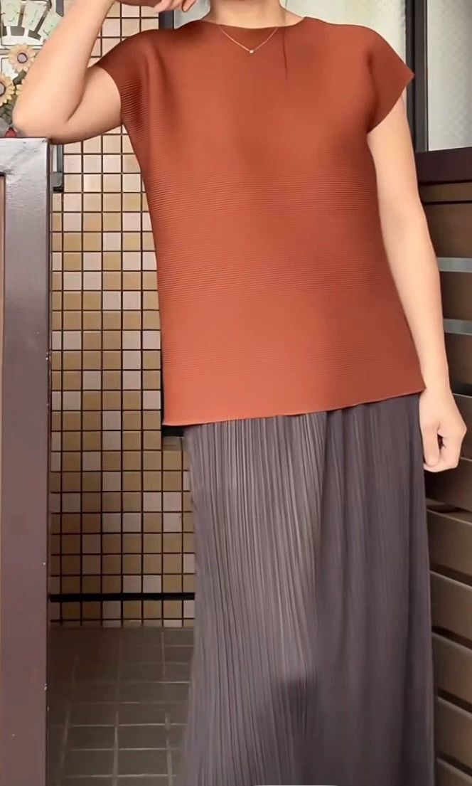 Issey Miyake Issey Miyake ME Series Short Sleeve Top - dmc Size US M / EU 48-50 / 2 - 5 Thumbnail