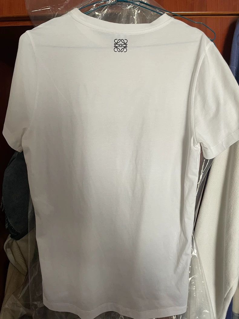 Loewe Loewe White Short Sleeve Graphic Tee - dmc Size US S / EU 44-46 / 1 - 2 Thumbnail