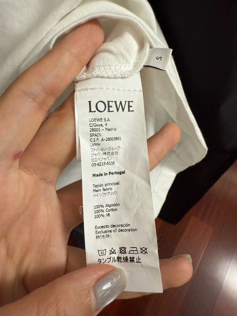Loewe LOEWE Graphic Print Short Sleeve T-Shirt - dmc Size US S / EU 44-46 / 1 - 4 Thumbnail