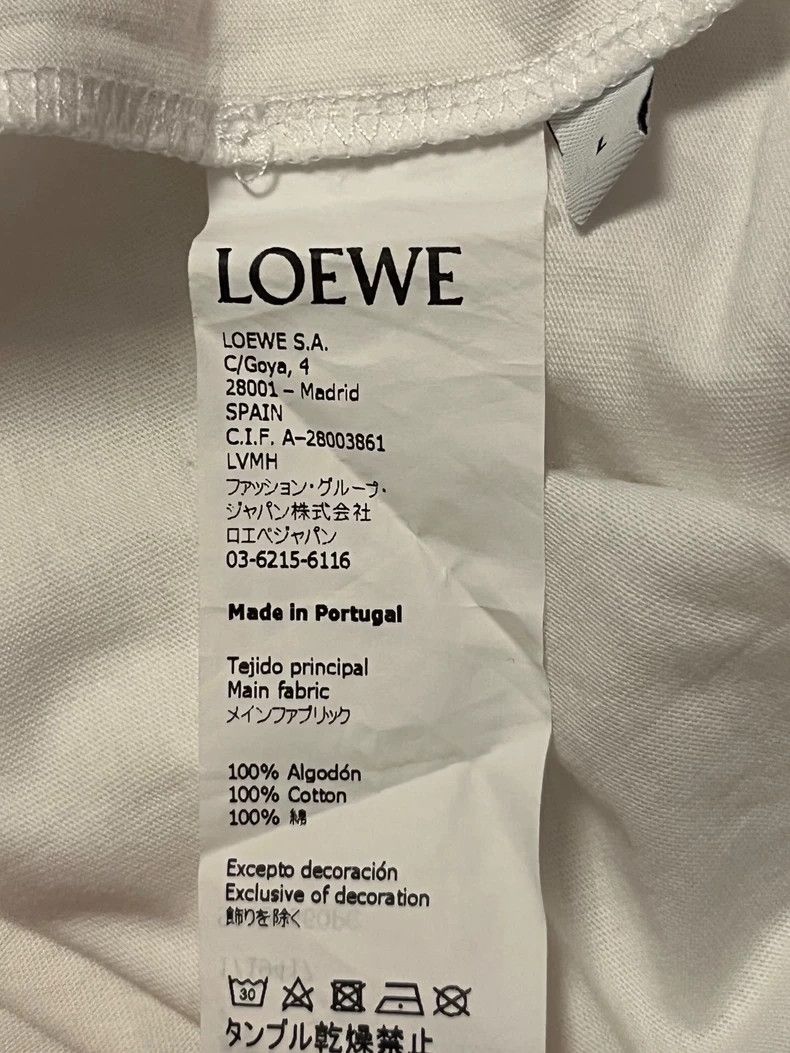Loewe LOEWE Short Sleeve Graphic Print T-shirt - dmc Size US L / EU 52-54 / 3 - 6 Thumbnail