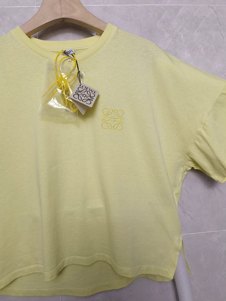 Loewe Loewe Embroidered Logo Short Sleeve Top - dmc Size US S / EU 44-46 / 1 - 3 Thumbnail