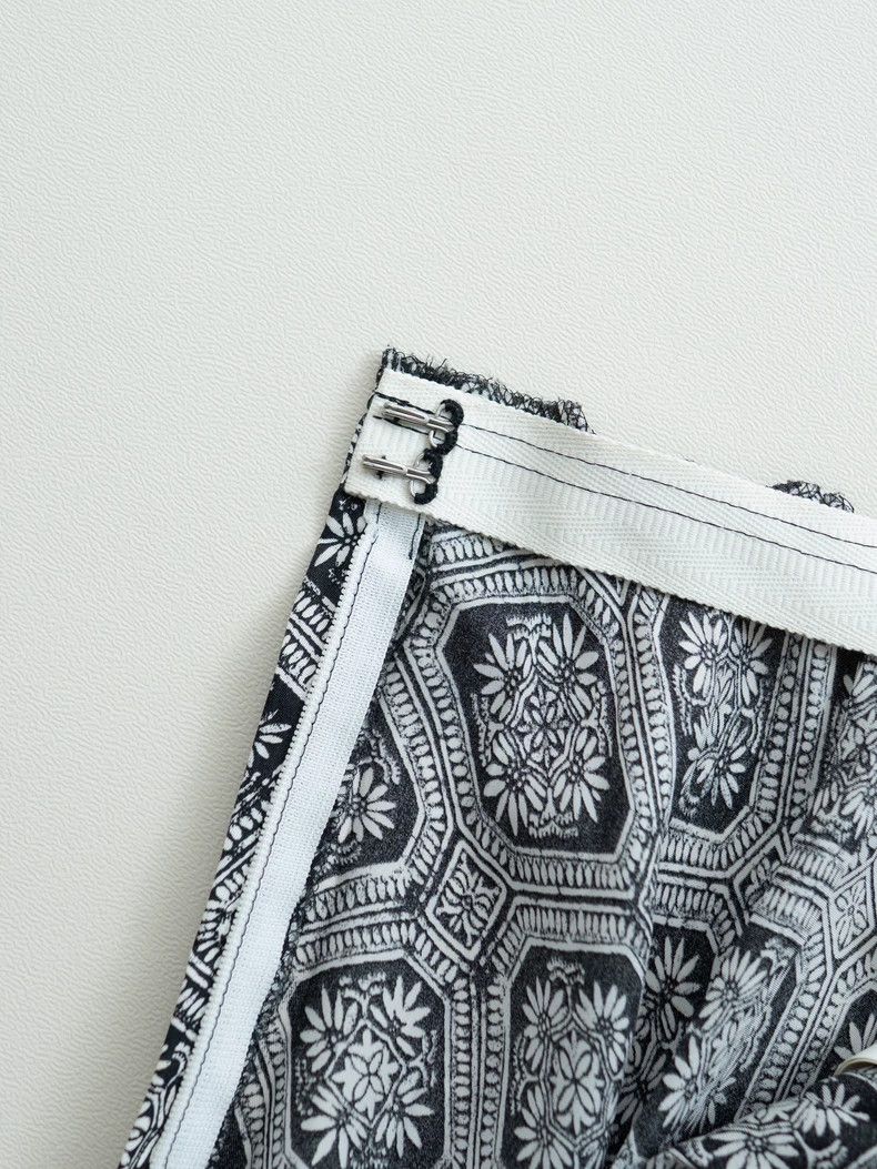 Comme des Garcons Comme des Garcons 2007ss Patterned Skirt - dmc Size US 28 / EU 44 - 9 Thumbnail