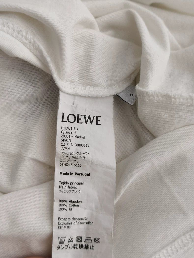 Loewe LOEWE Mask Logo Short Sleeve T-Shirt - dmc Size US S / EU 44-46 / 1 - 5 Thumbnail
