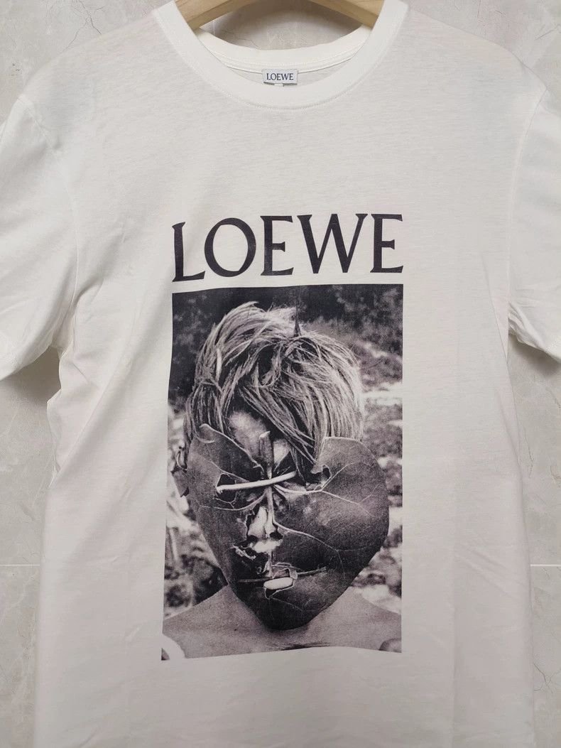 Loewe LOEWE Mask Logo Short Sleeve T-Shirt - dmc Size US S / EU 44-46 / 1 - 3 Thumbnail