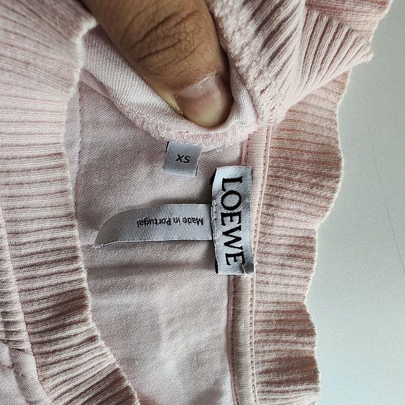 Loewe Loewe Pink Logo Print Sweatshirt - dmc Size US XS / EU 42 / 0 - 3 Thumbnail