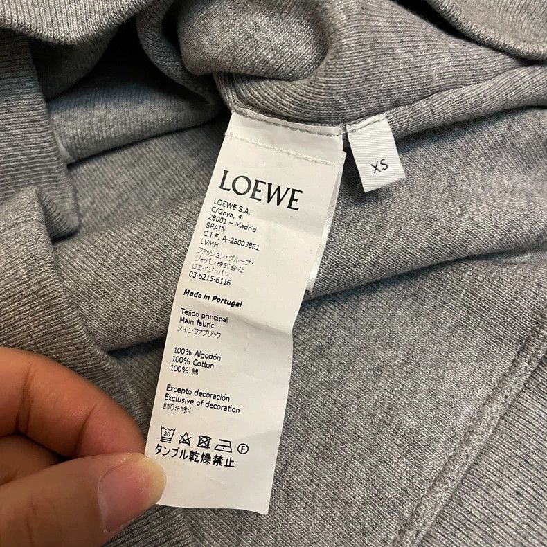Loewe LOEWE Colorblock Logo Embroidered Sweatshirt - dmc Size US XS / EU 42 / 0 - 4 Thumbnail