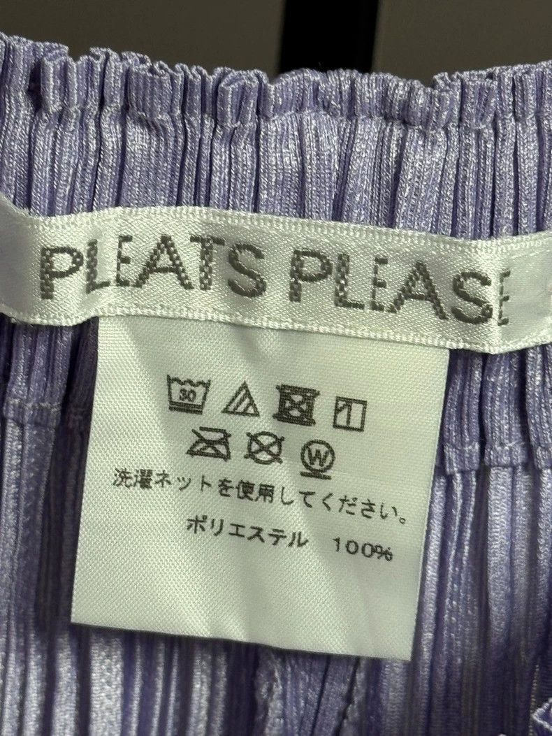 Issey Miyake Issey Miyake Purple Straight-Leg Pants - dmc Size US 30 / EU 46 - 3 Thumbnail