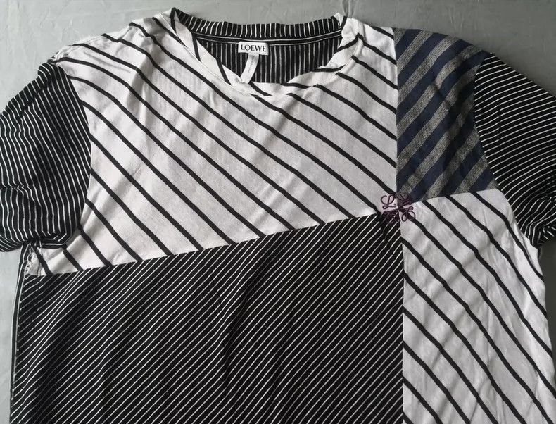 Loewe Loewe Spliced Short Sleeve T-Shirt - dmc Size US M / EU 48-50 / 2 - 7 Thumbnail