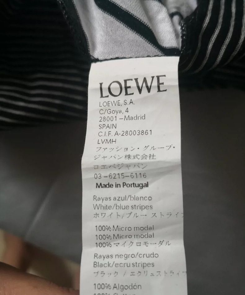 Loewe Loewe Spliced Short Sleeve T-Shirt - dmc Size US M / EU 48-50 / 2 - 5 Thumbnail