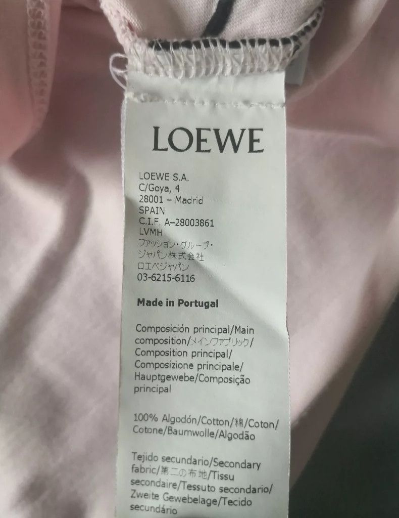Loewe Loewe Rooster Embroidery Short Sleeve T-shirt - dmc Size US M / EU 48-50 / 2 - 5 Thumbnail