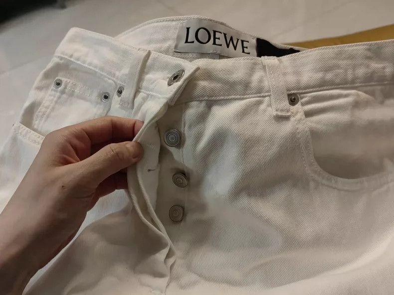 Loewe LOEWE Gradient Straight-Leg Jeans - dmc Size US 30 / EU 46 - 4 Thumbnail