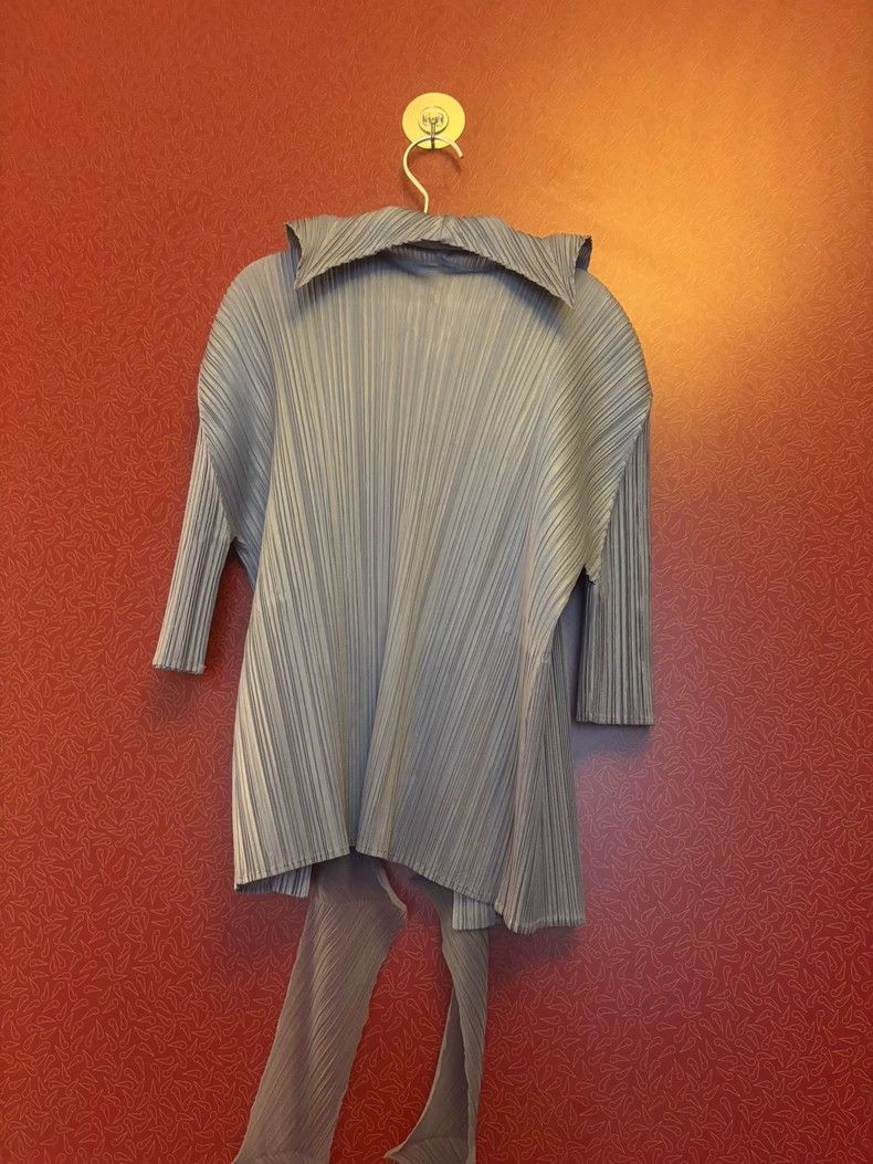 Issey Miyake Issey Miyake PP Pleated Gray Cardigan - dmc Size US M / EU 48-50 / 2 - 3 Thumbnail