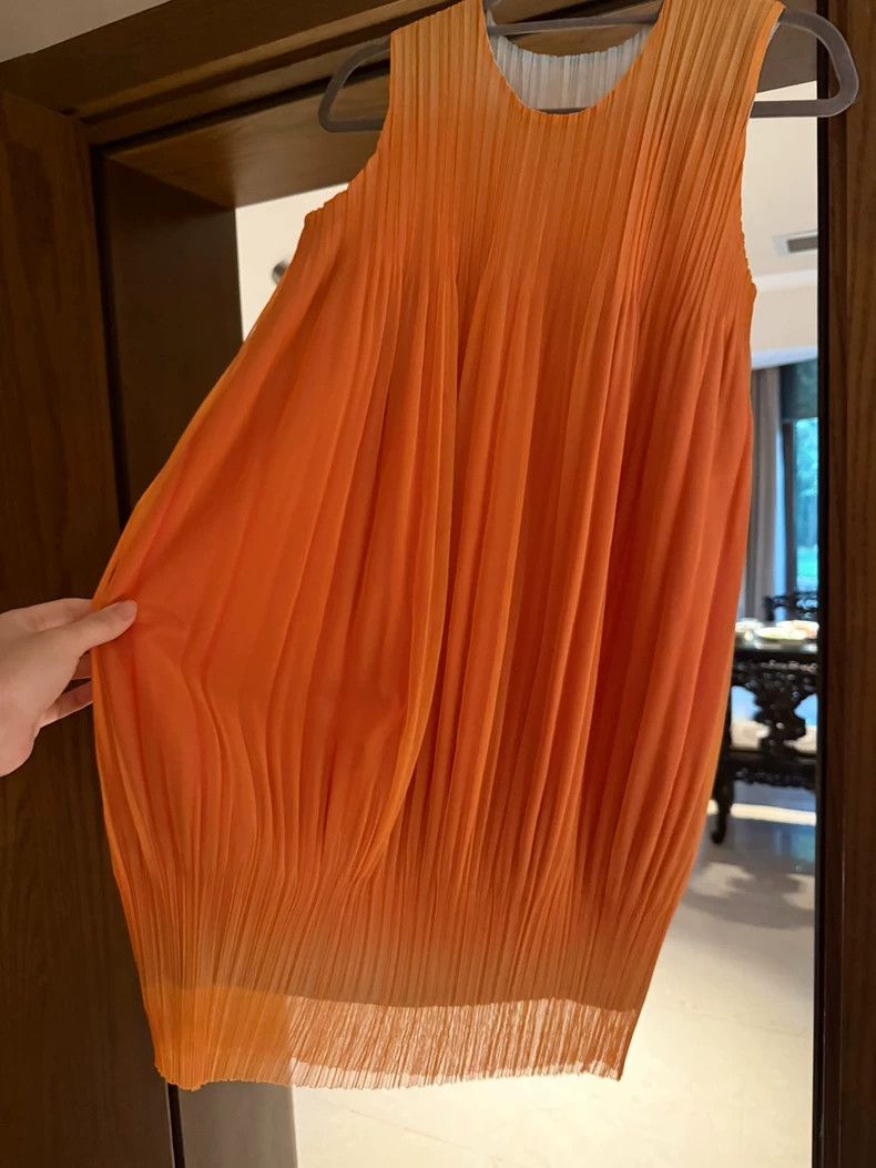 Issey Miyake Issey Miyake Pleated Sleeveless Dress - dmc Size US M / EU 48-50 / 2 - 6 Thumbnail