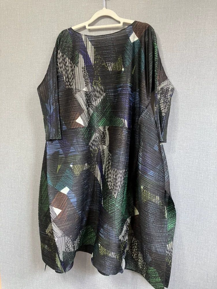 Issey Miyake Issey Miyake JH675 Abstract Print Top - dmc Size US M / EU 48-50 / 2 - 2 Thumbnail