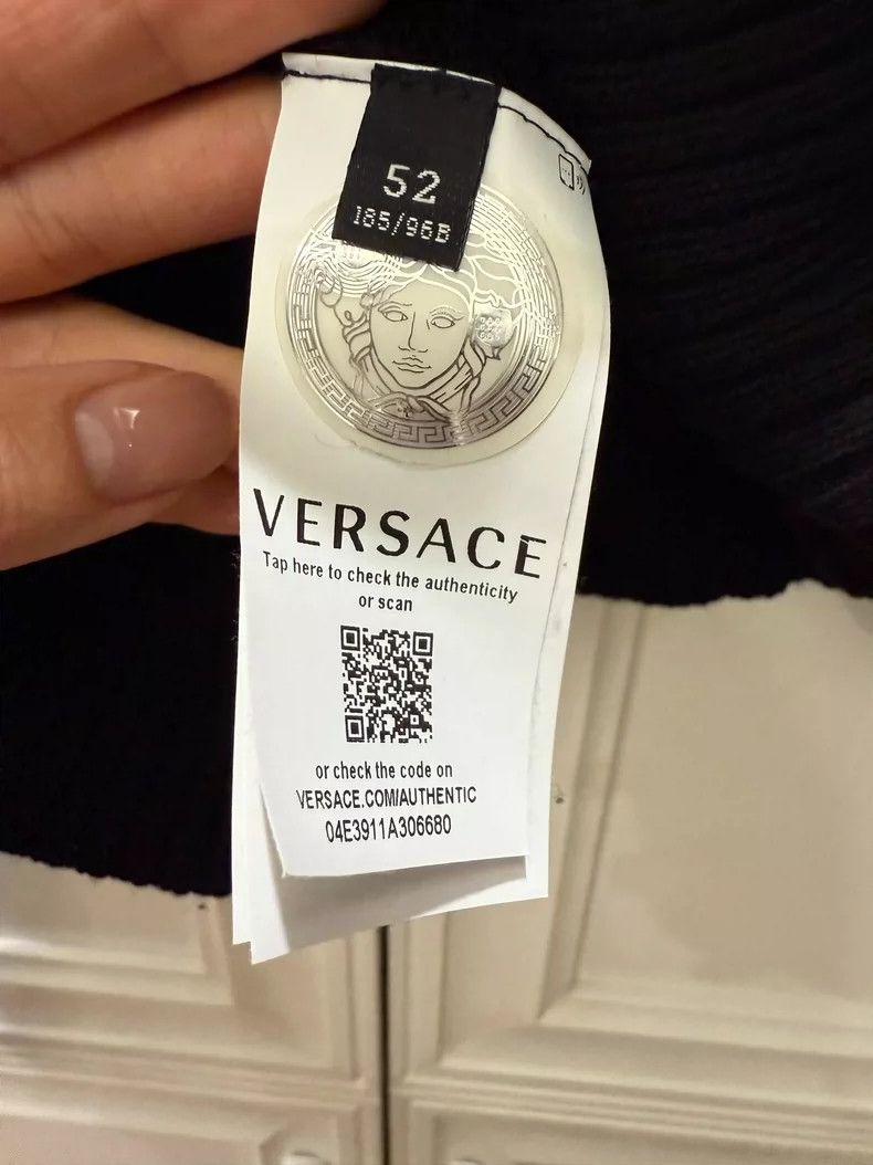 Versace Versace Men's Medusa Head Knit Sweater - dmc Size US XXL / EU 58 / 5 - 4 Thumbnail