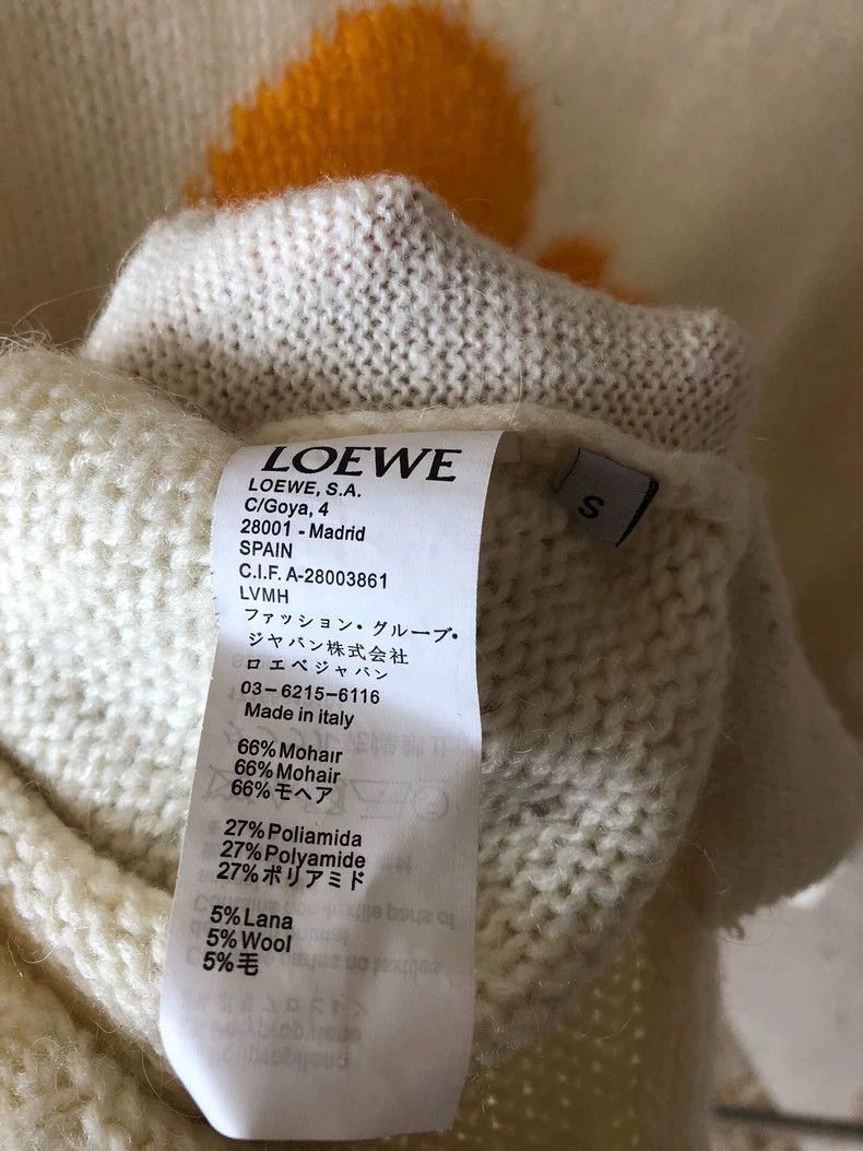 Loewe LOEWE Squirrel Pattern Cardigan Sweater - dmc Size US S / EU 44-46 / 1 - 8 Thumbnail