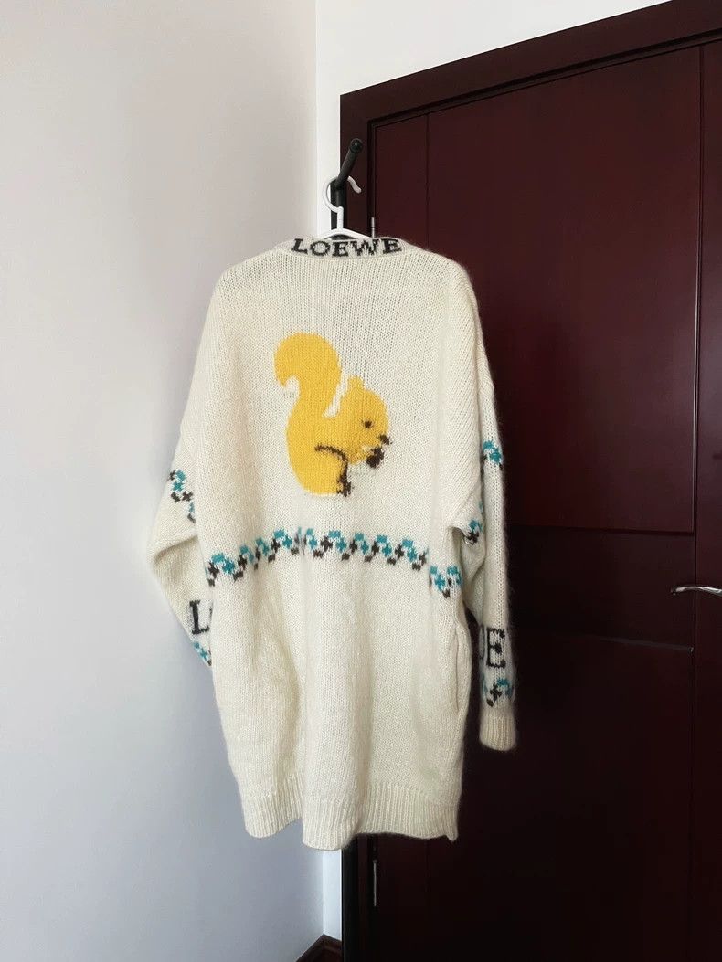 Loewe Loewe Squirrel Pattern Cardigan Sweater - dmc Size US M / EU 48-50 / 2 - 2 Thumbnail