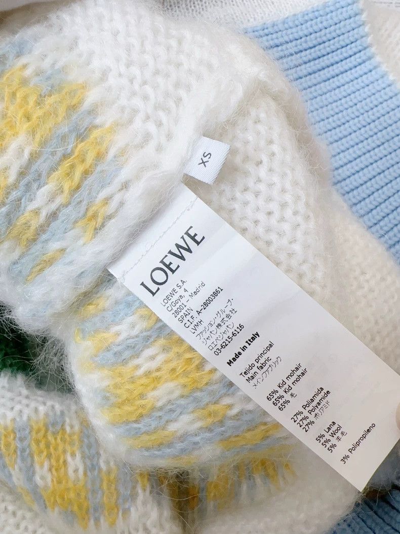 Loewe Loewe Deer Pattern Longline Cardigan - dmc Size US XS / EU 42 / 0 - 4 Thumbnail