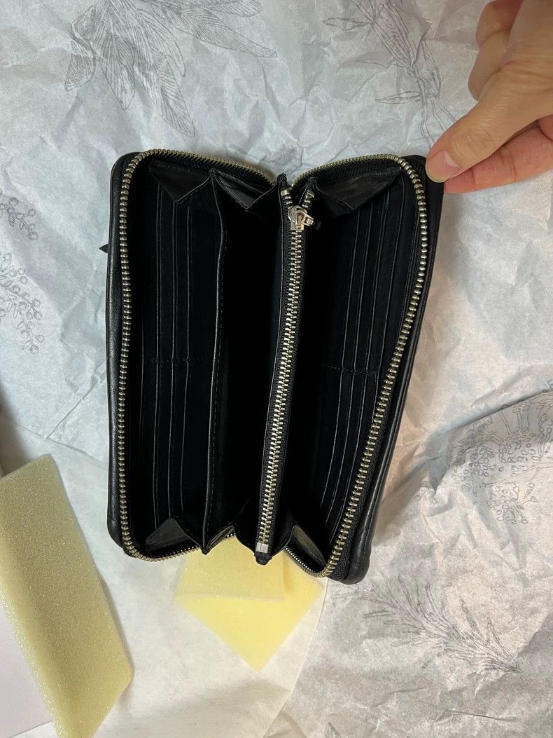 Vivienne Westwood Vivienne Westwood Black Zip Long Wallet - dmc Size ONE SIZE - 6 Thumbnail