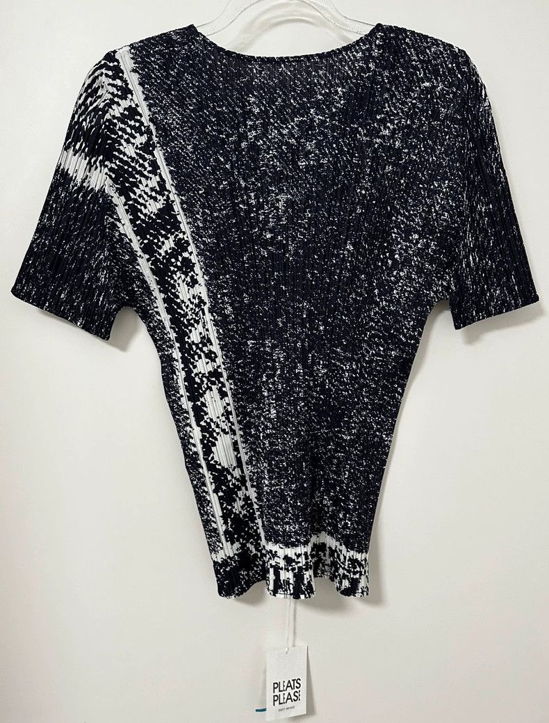 Issey Miyake Issey Miyake Short Sleeve Denim Top - dmc Size US M / EU 48-50 / 2 - 2 Thumbnail